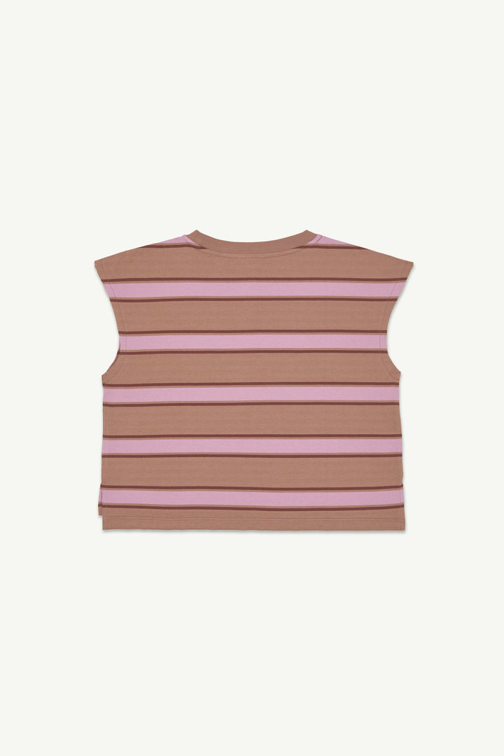 Shell Top - Burlwood Stripe