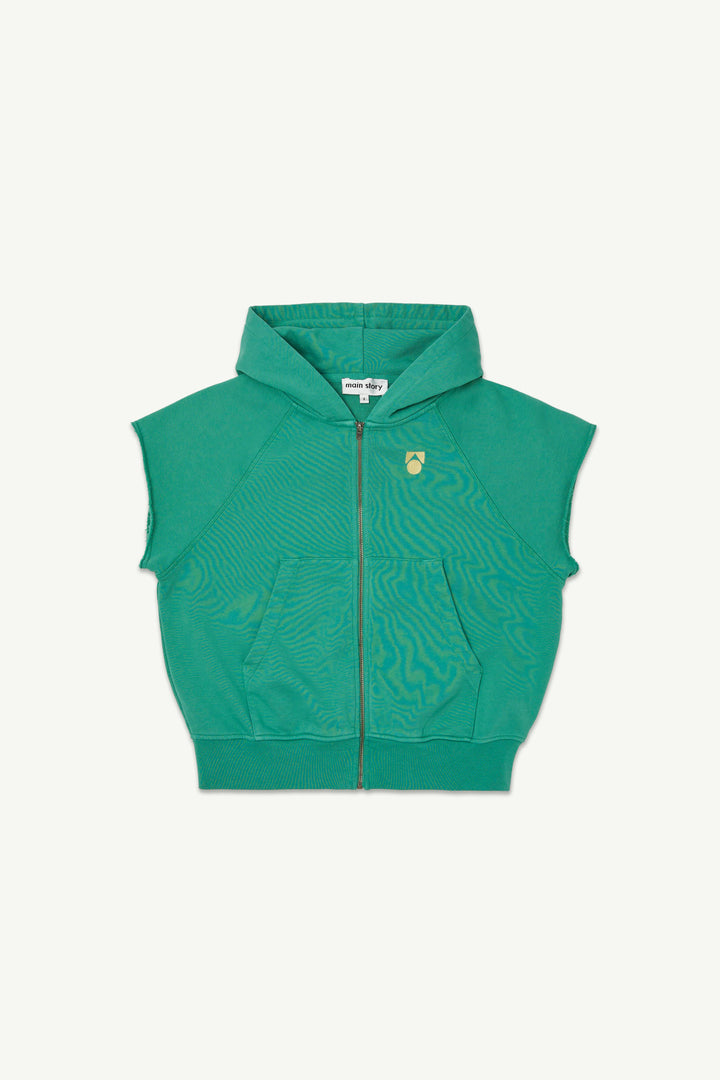 Hooded Tank - Bottle Green