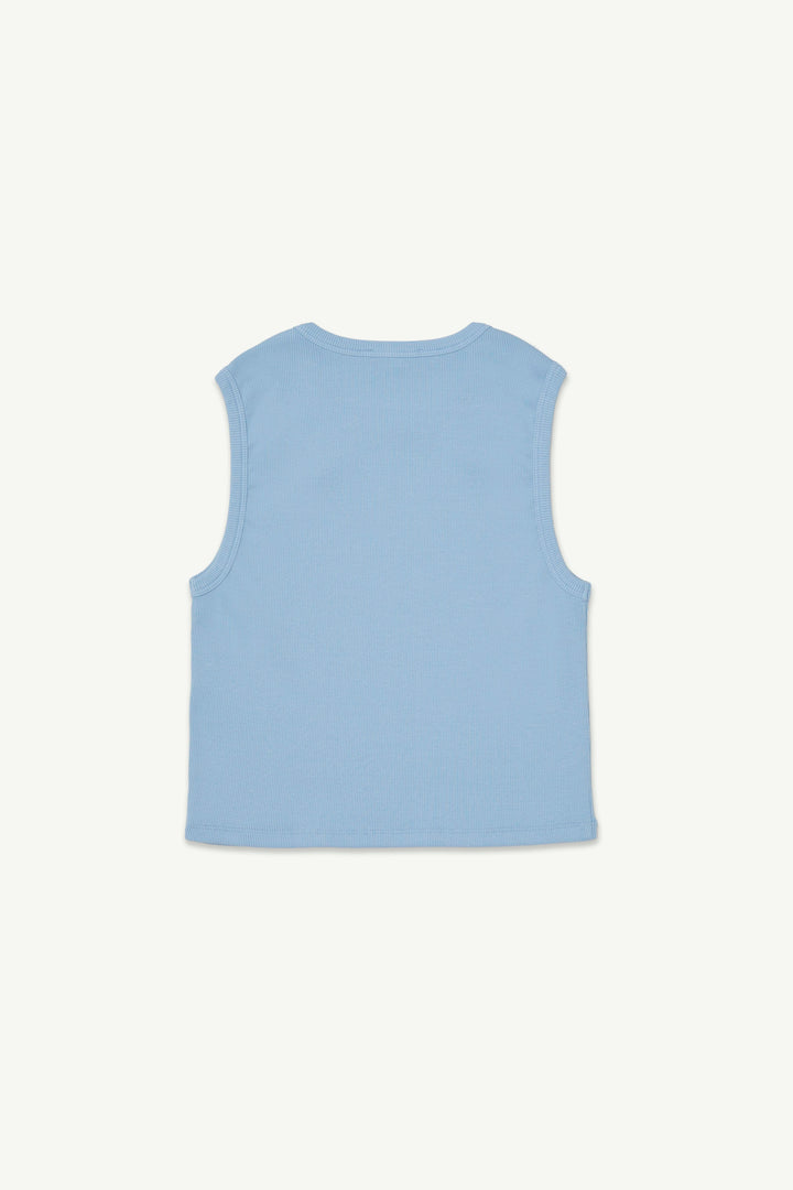 Rib Top - Blue