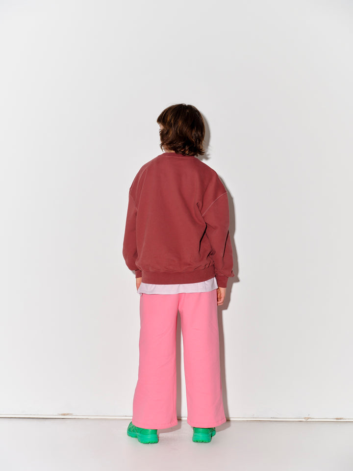 Wide Sweatpant - Pink Lemonade