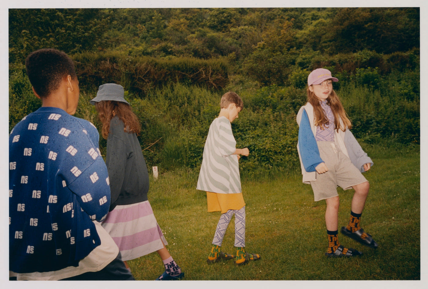 Zipped Hoodie - Surf Colour Block