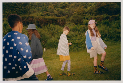 Zipped Hoodie - Surf Colour Block