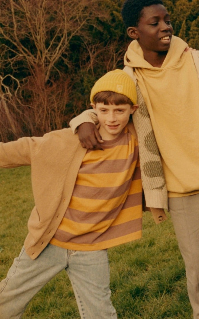 Oversized Cardigan - Camel