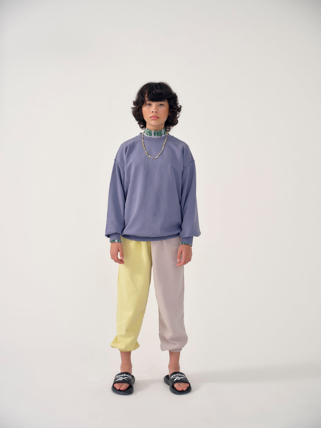 Oversized Sweatshirt - Blue Granite