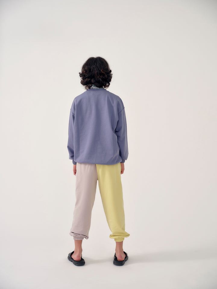 Oversized Sweatshirt - Blue Granite