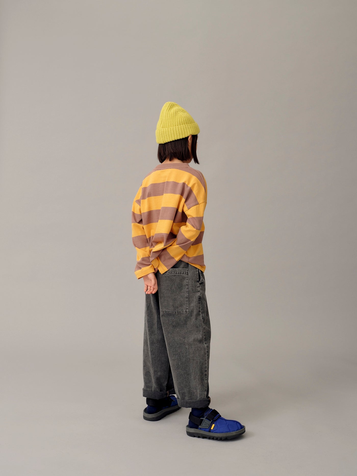 Knitted Beanie - Lemon
