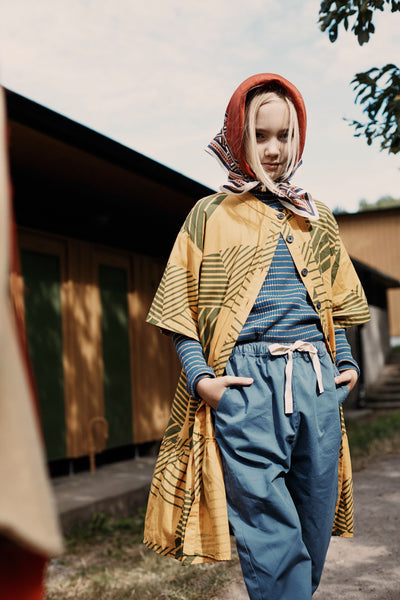 Turtle Rib Top - Vintage Indigo