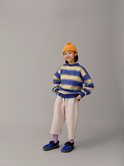 Balloon Sweatshirt - Ultramarine Stripe