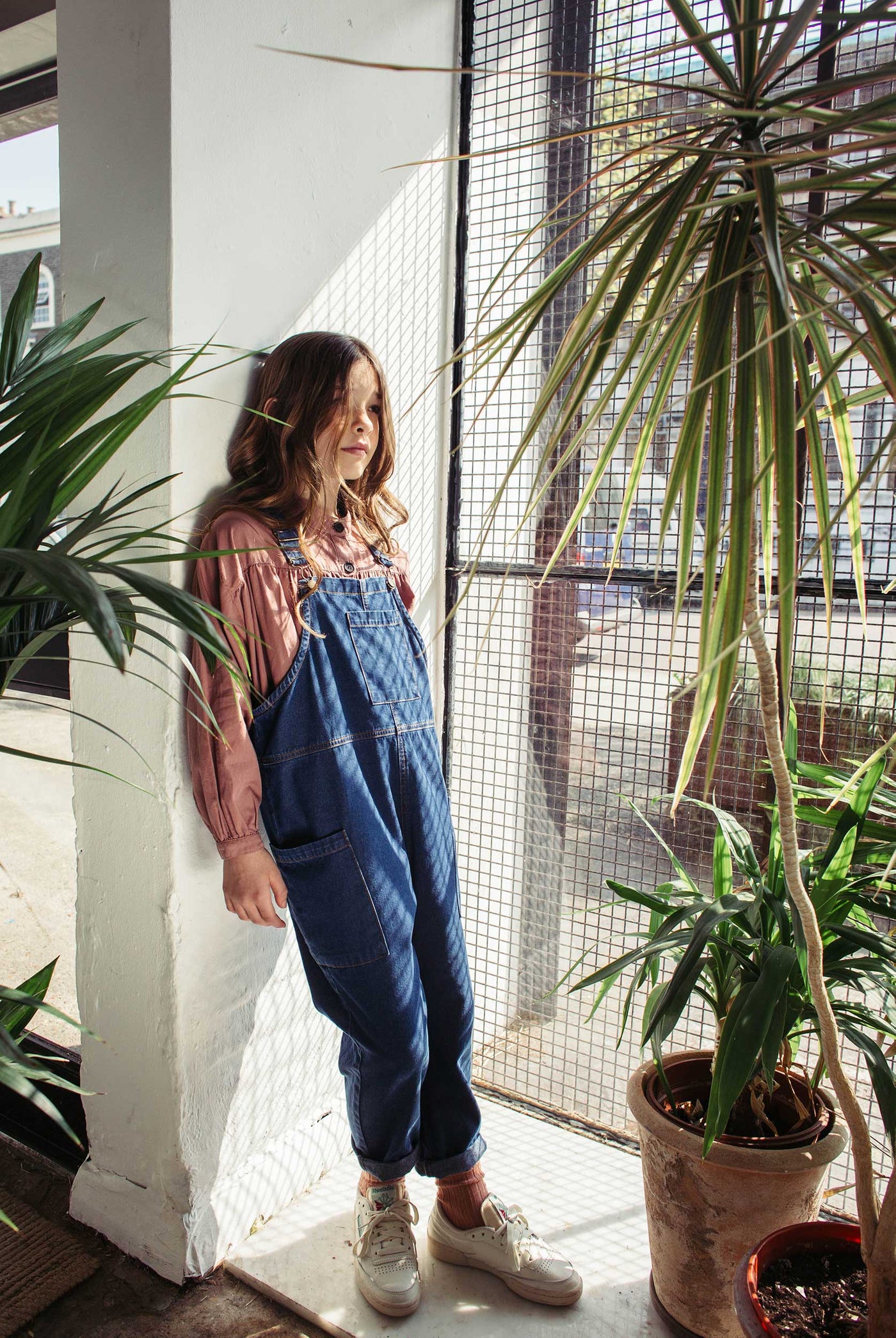 Mid Blue Denim Dungaree