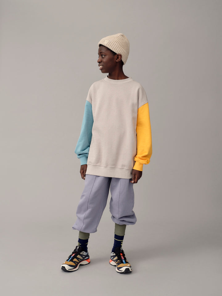 Oversized Sweatshirt - Colourblock