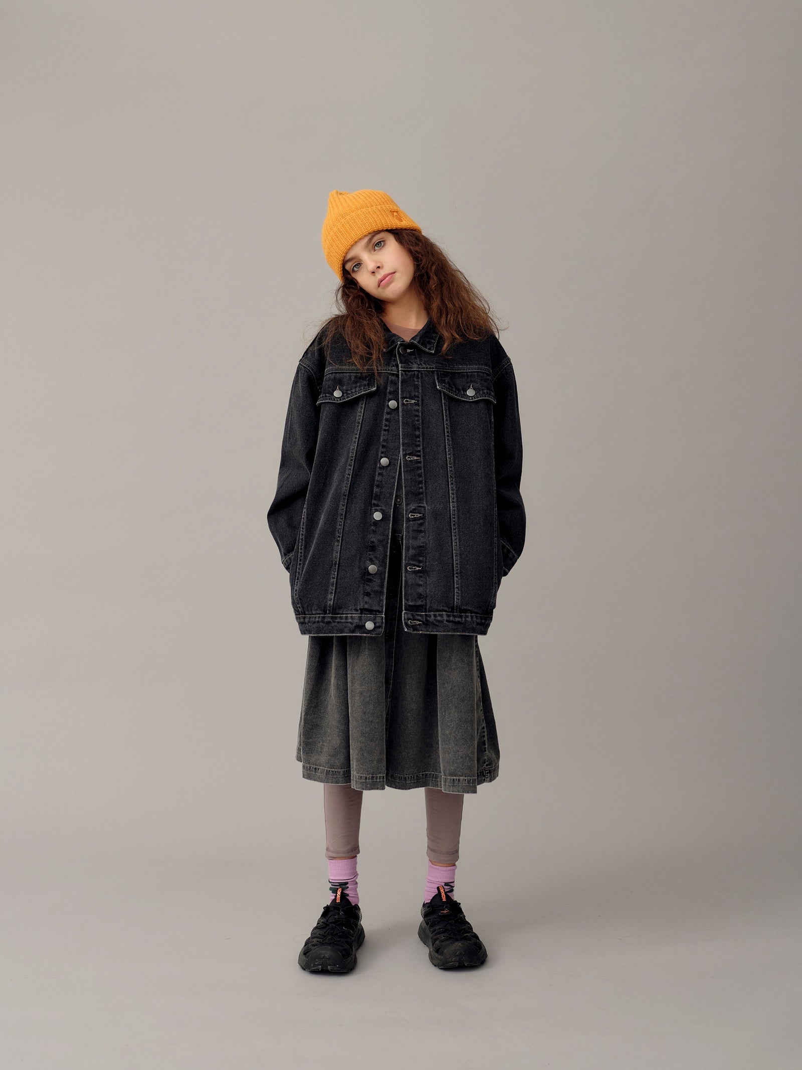 Denim Jacket - Wash Black – main story