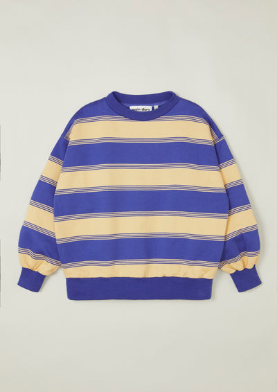 Balloon Sweatshirt - Ultramarine Stripe