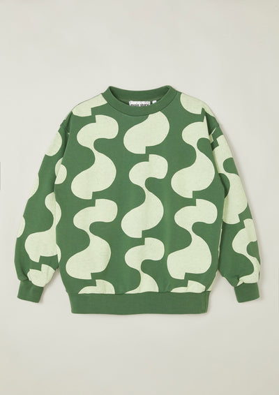 Balloon Sweatshirt - Duck Egg