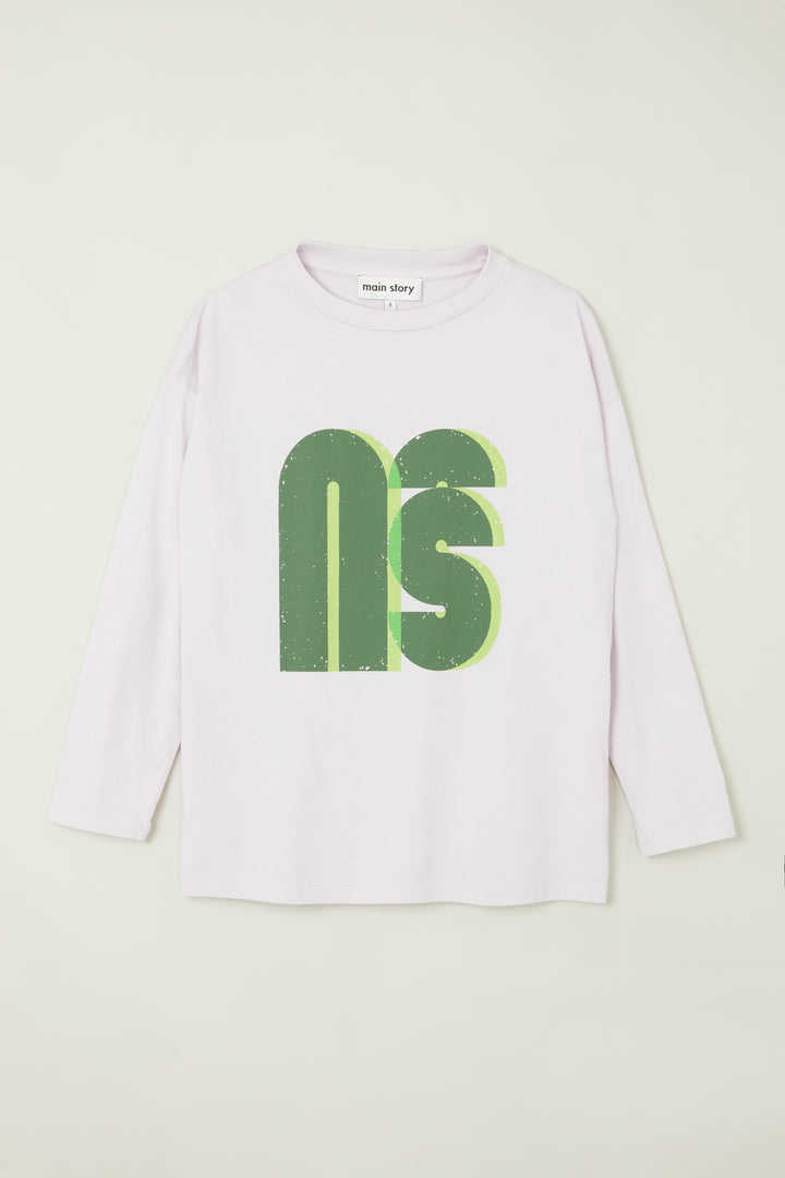 LS Tee - Misty Lilac