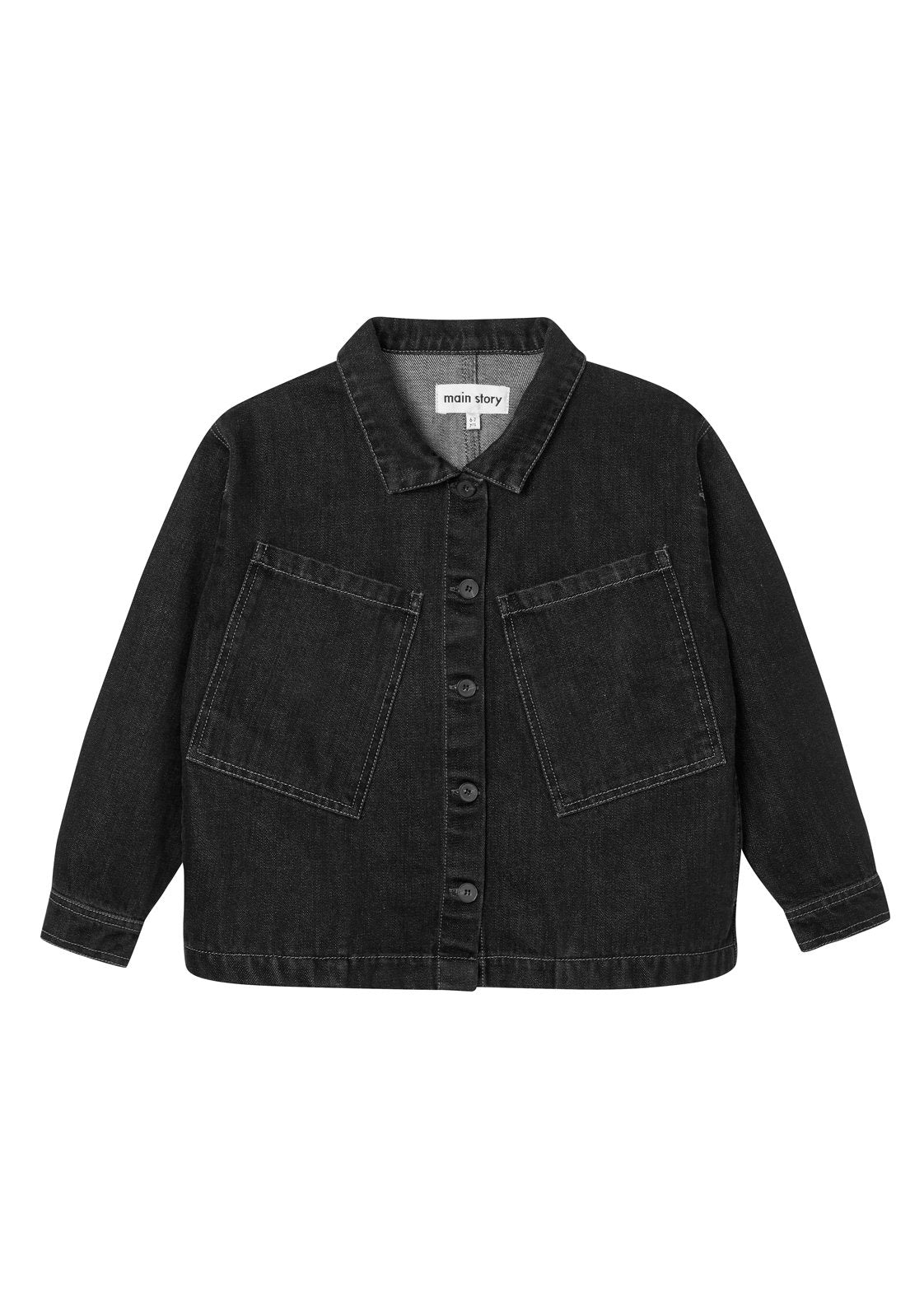 Artiste Jacket - Washed Black Denim