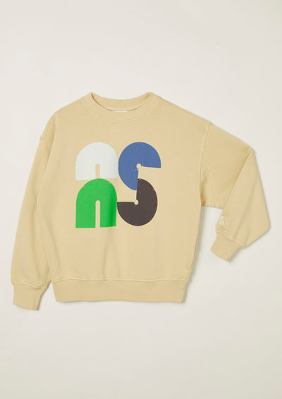 Oversized Sweatshirt - Pebble Multi Monogram