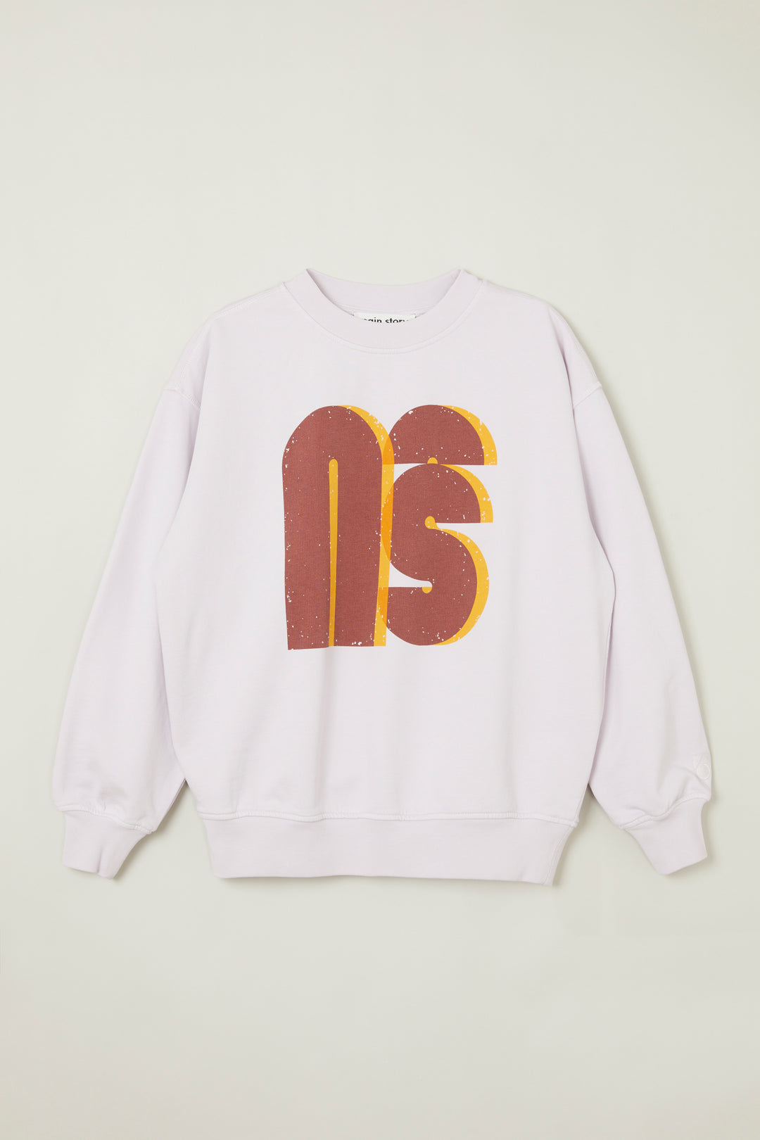 Oversized Sweatshirt - Misty Lilac - Monogram
