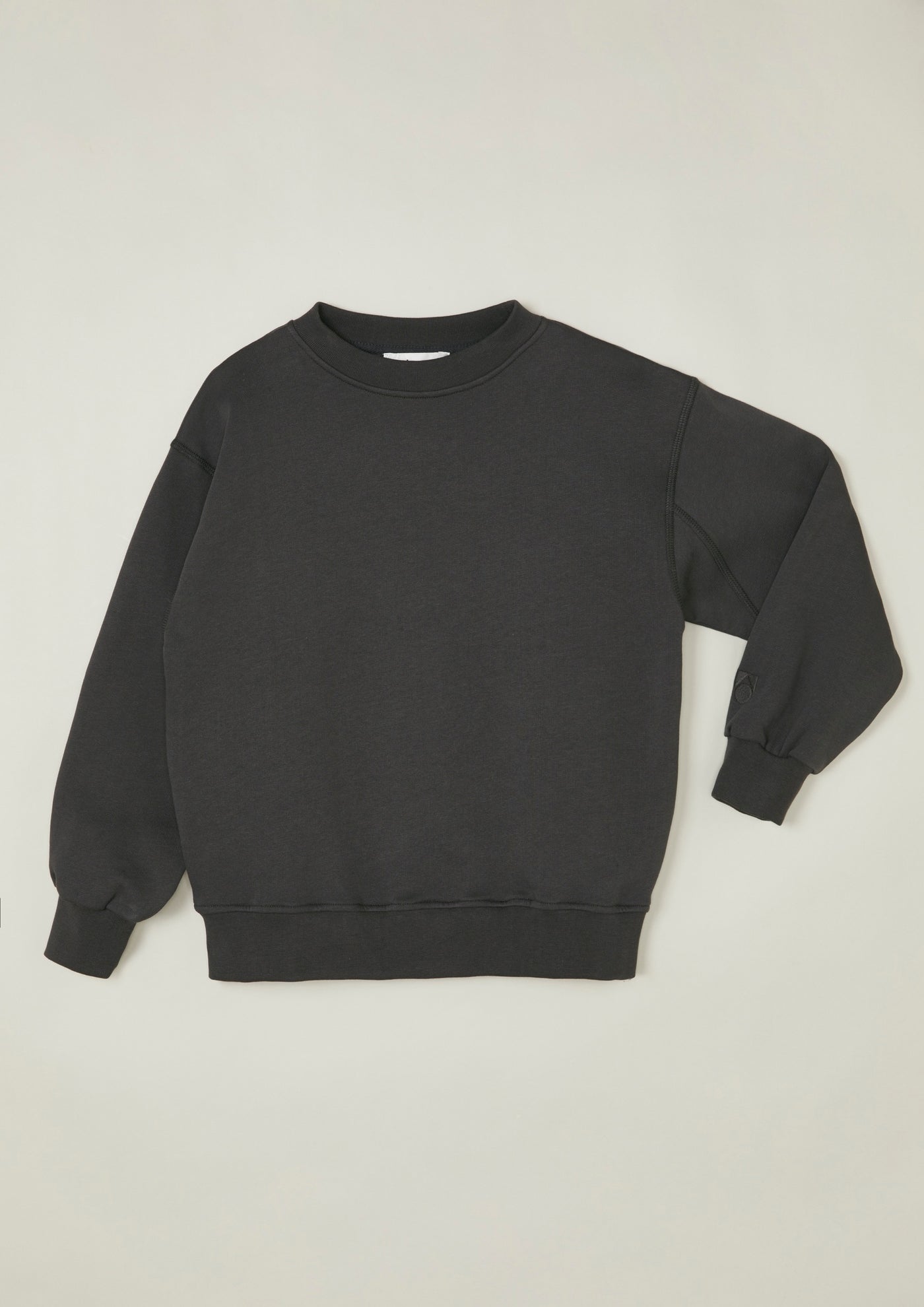 Oversized Sweatshirt - Washed Black