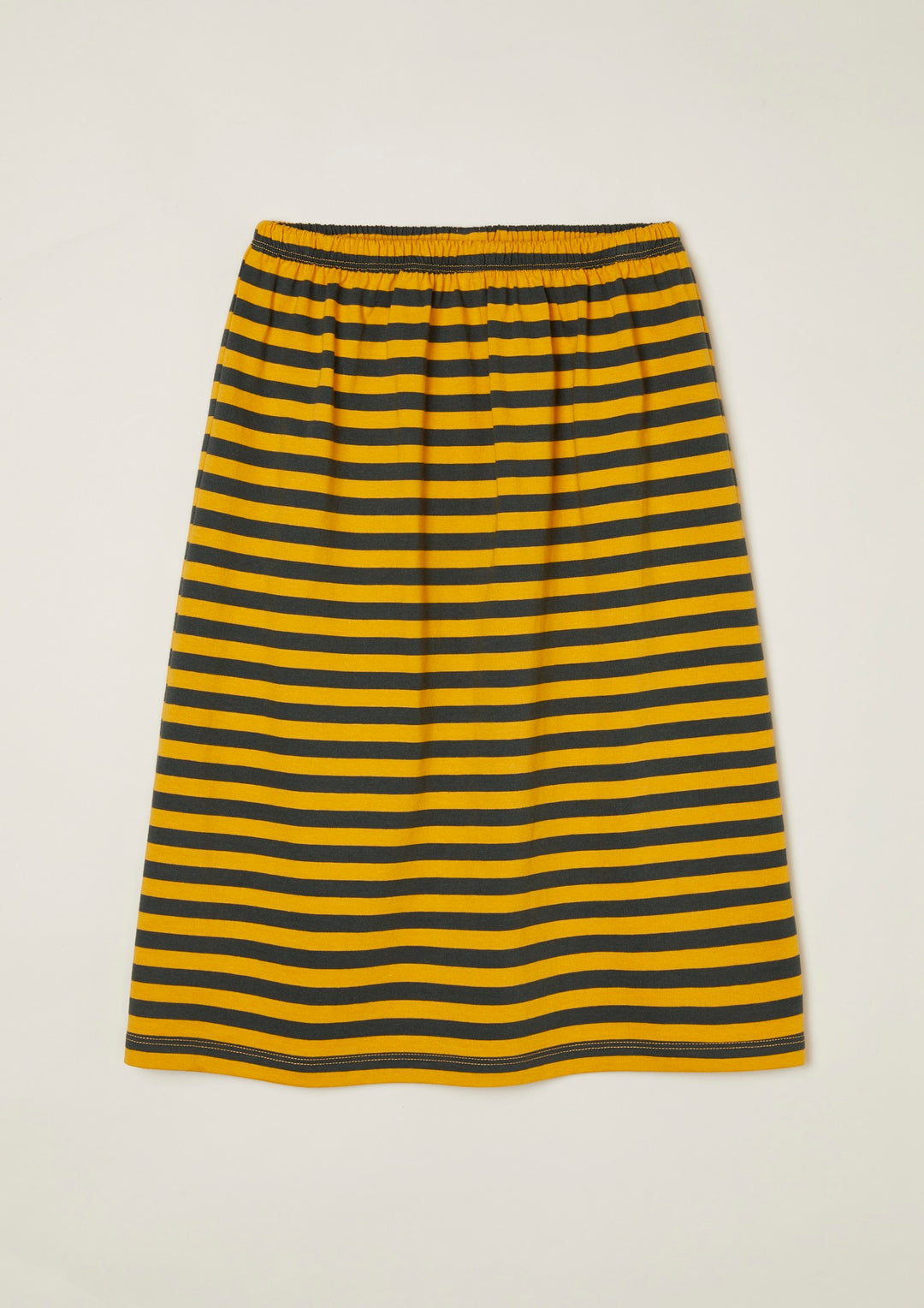 Midi Skirt - Sunflower Stripe