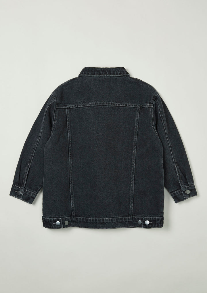 Denim Jacket - Washed Black