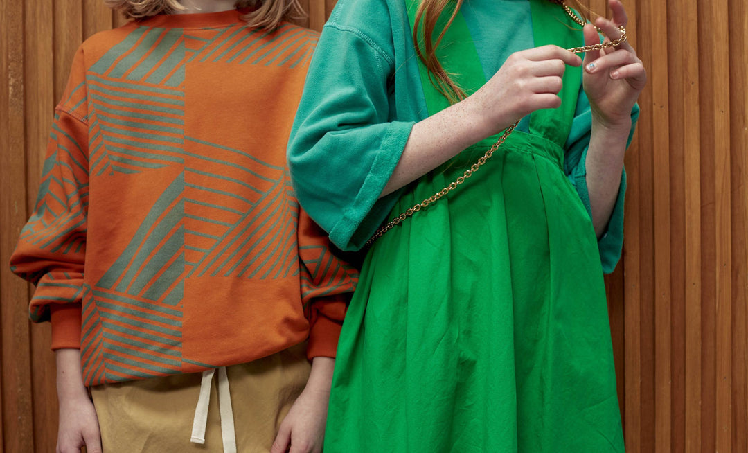 Pinafore Dress - Fern Green